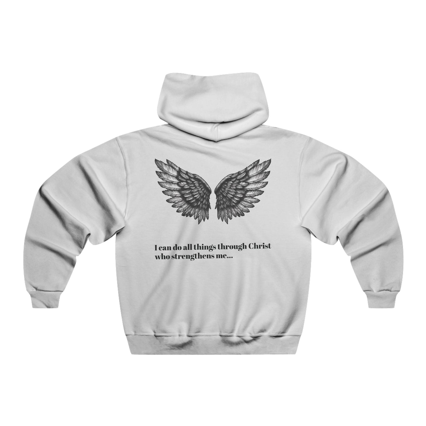 Philippians 4:13 Scripture Hoodie.