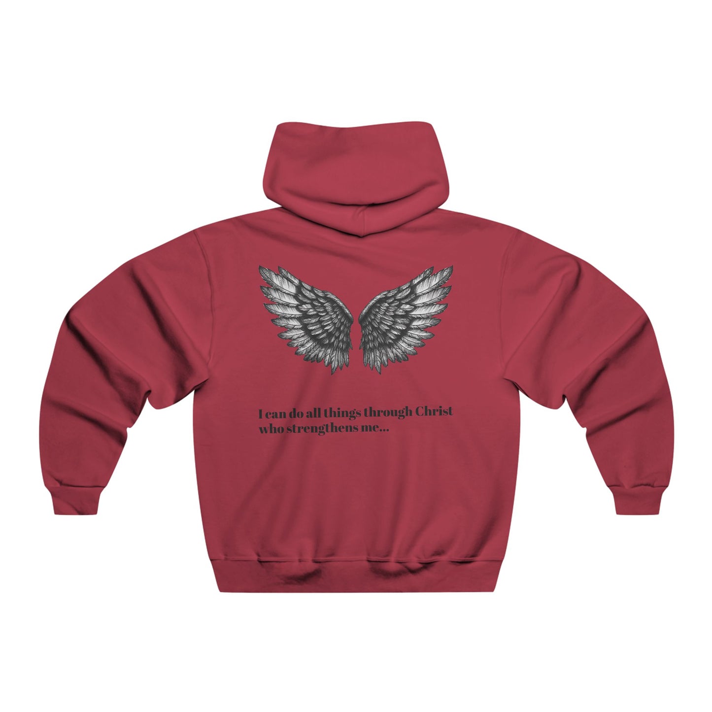 Philippians 4:13 Scripture Hoodie.