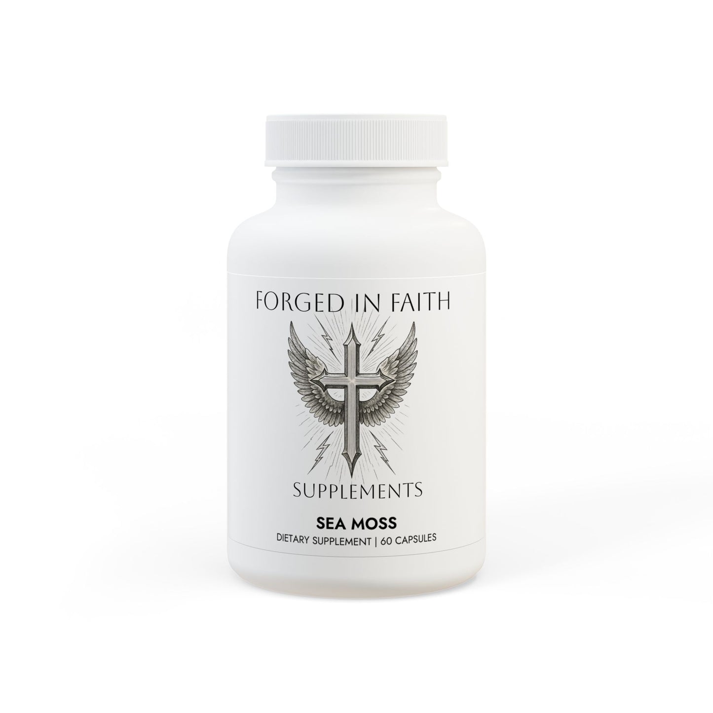 Forged in Faith: Sea Moss Supplement (60 Capsules)