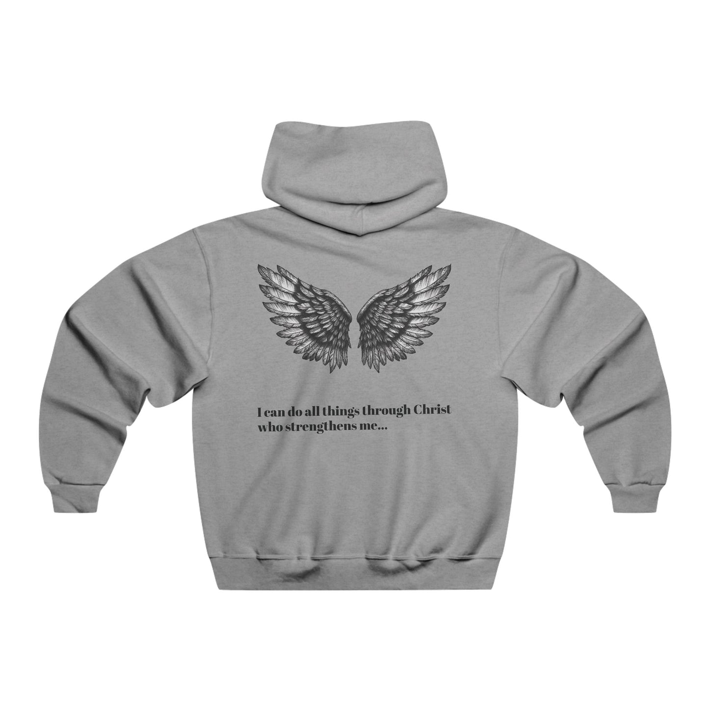 Philippians 4:13 Scripture Hoodie.