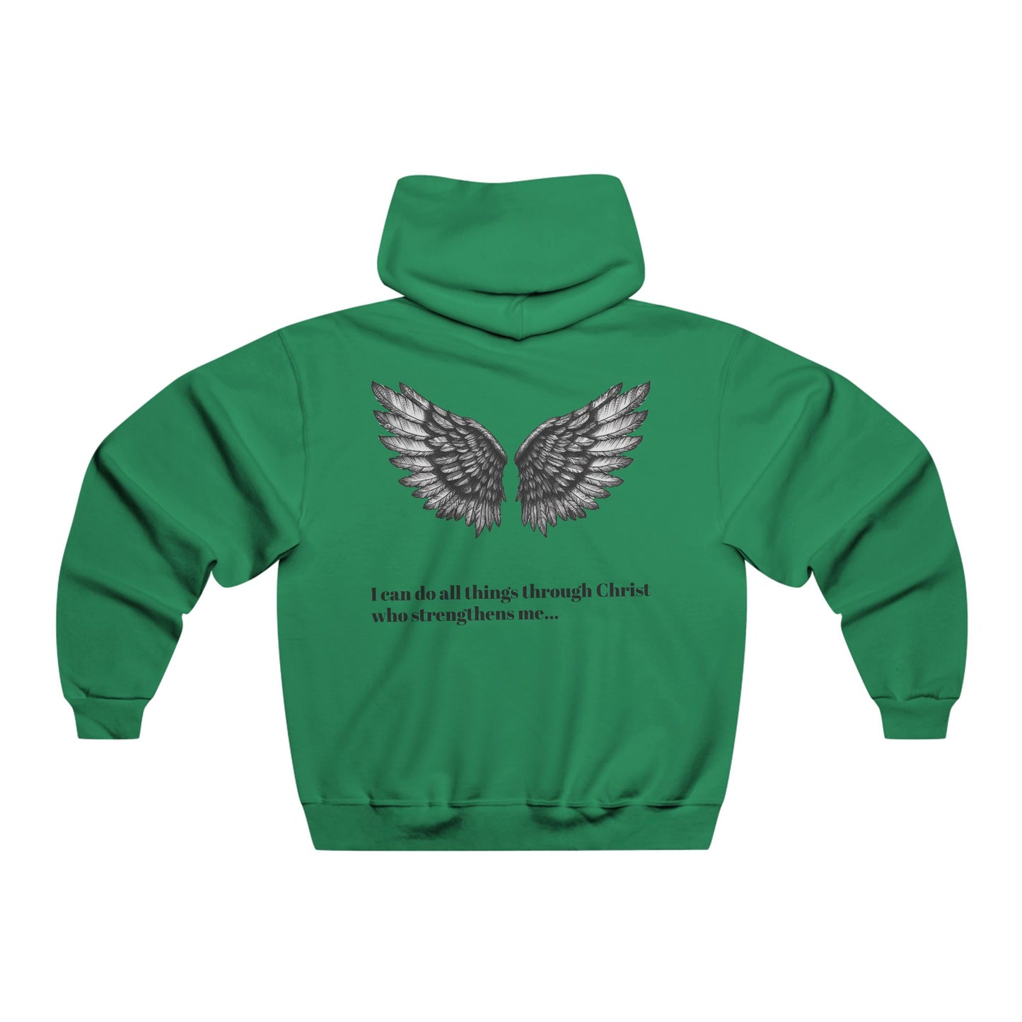 Philippians 4:13 Scripture Hoodie.
