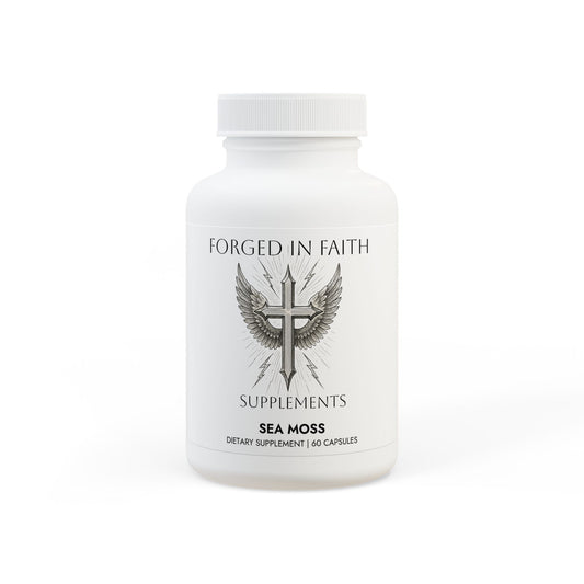 Forged in Faith: Sea Moss Supplement (60 Capsules)