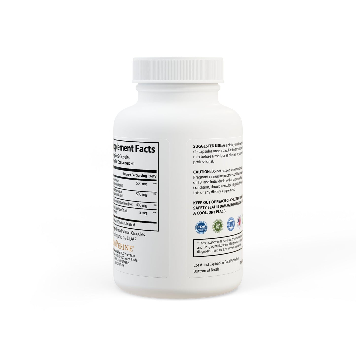 Forged in Faith: Sea Moss Supplement (60 Capsules)