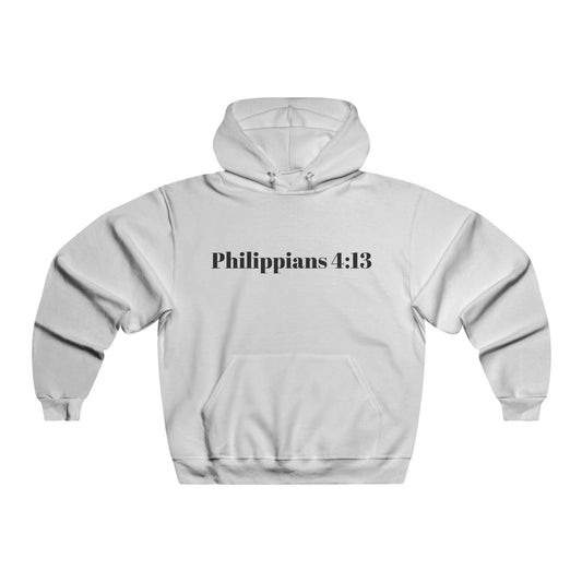 Philippians 4:13 Scripture Hoodie.